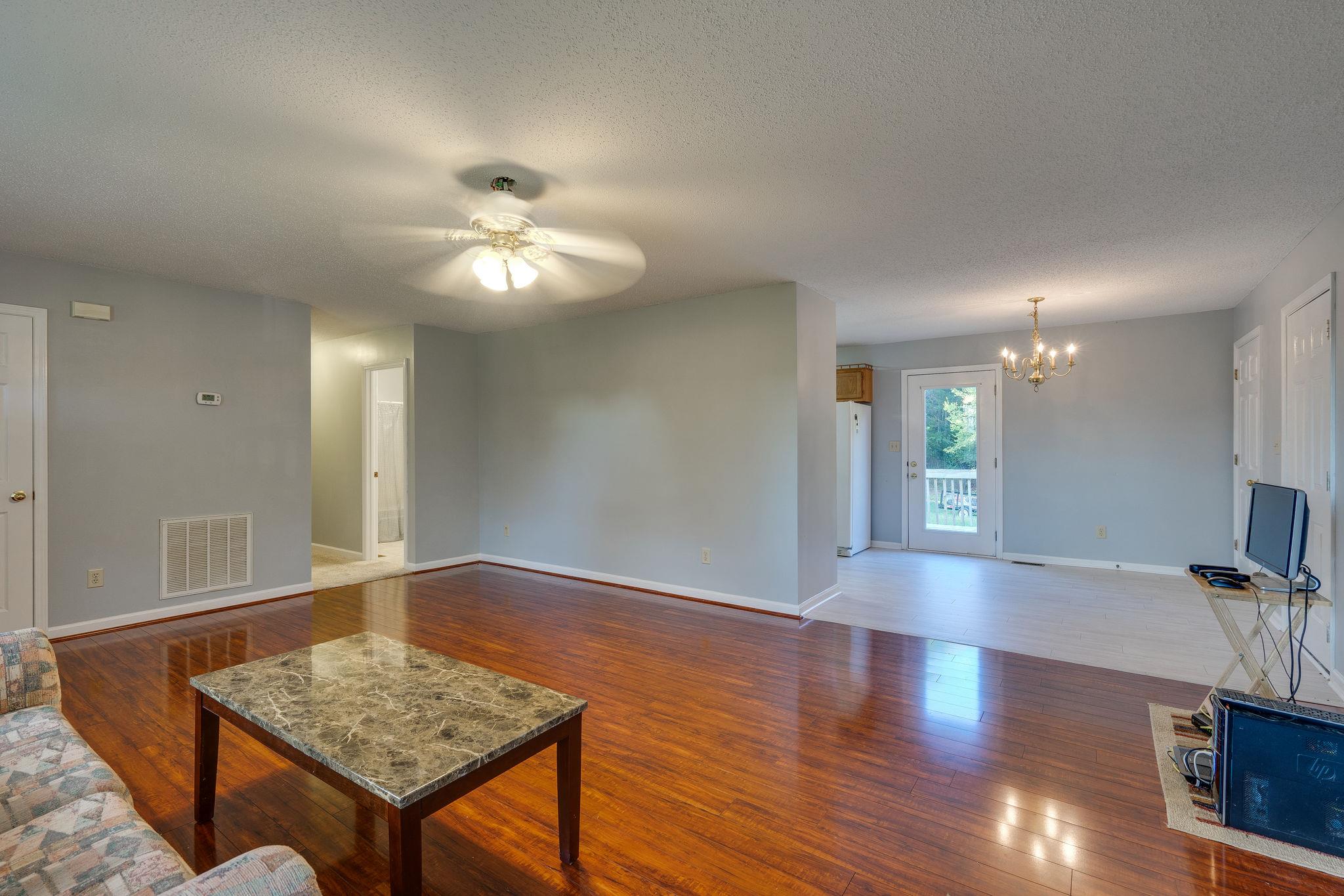 1253 Iron Bridge Road Columbia, TN 38401 - Photo 8 of 24 a view of livingroom with hardwood floor and hallway