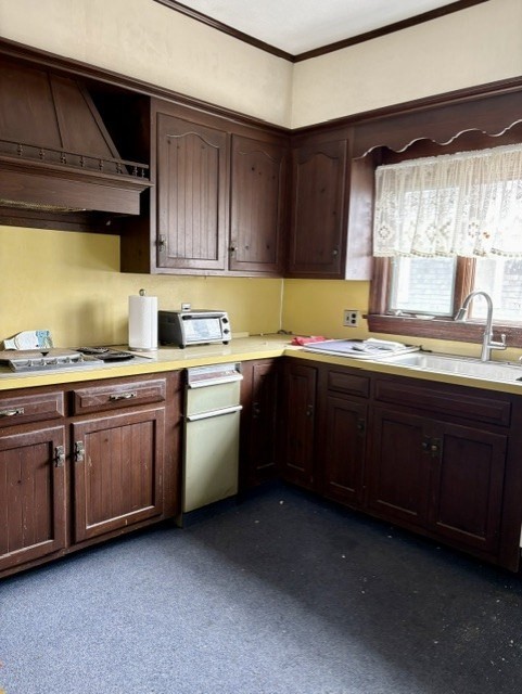 60 N Street Hull, MA 02045 - Photo 25 of 38 a kitchen with sink a microwave and cabinets