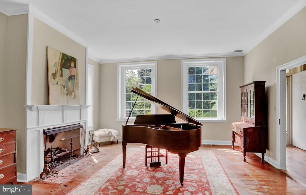 612 Old Rte 322 Spring Mills, PA 16875 - Photo 12 of 79 a living room with furniture and a fireplace