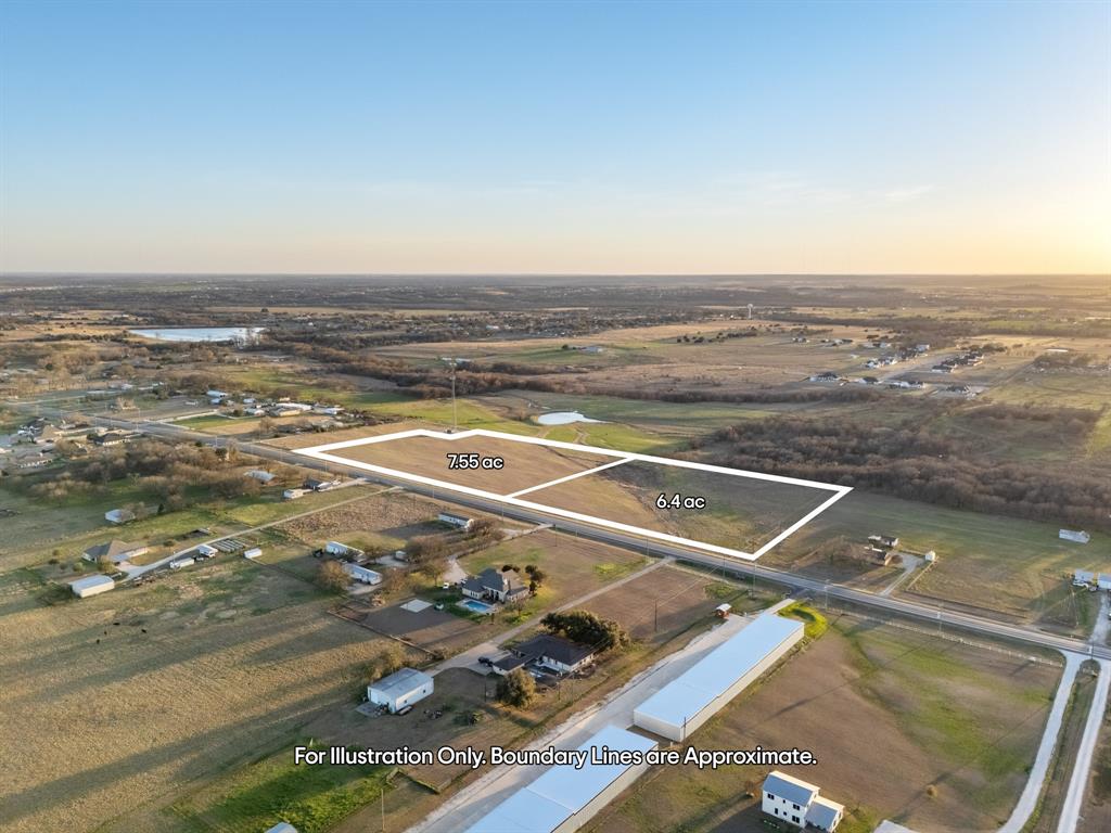 5854 Old Lorena Road Lorena, TX 76655 - Photo 6 of 12 Expansive undeveloped land parcels with clear boundaries, bordered by paved roadways