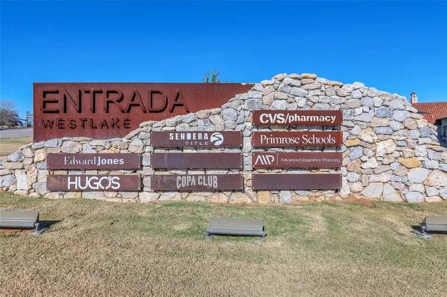 a view of a sign board with wall