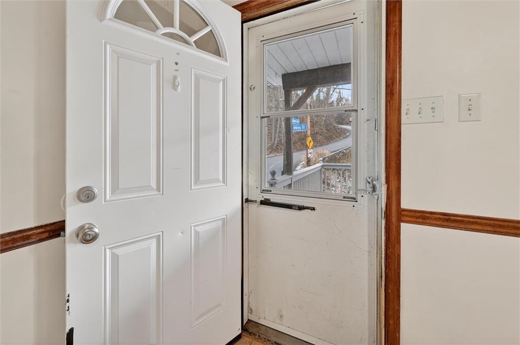 301 Milroy Street Pittsburgh, PA 15214 - Photo 6 of 24 a view of a front door