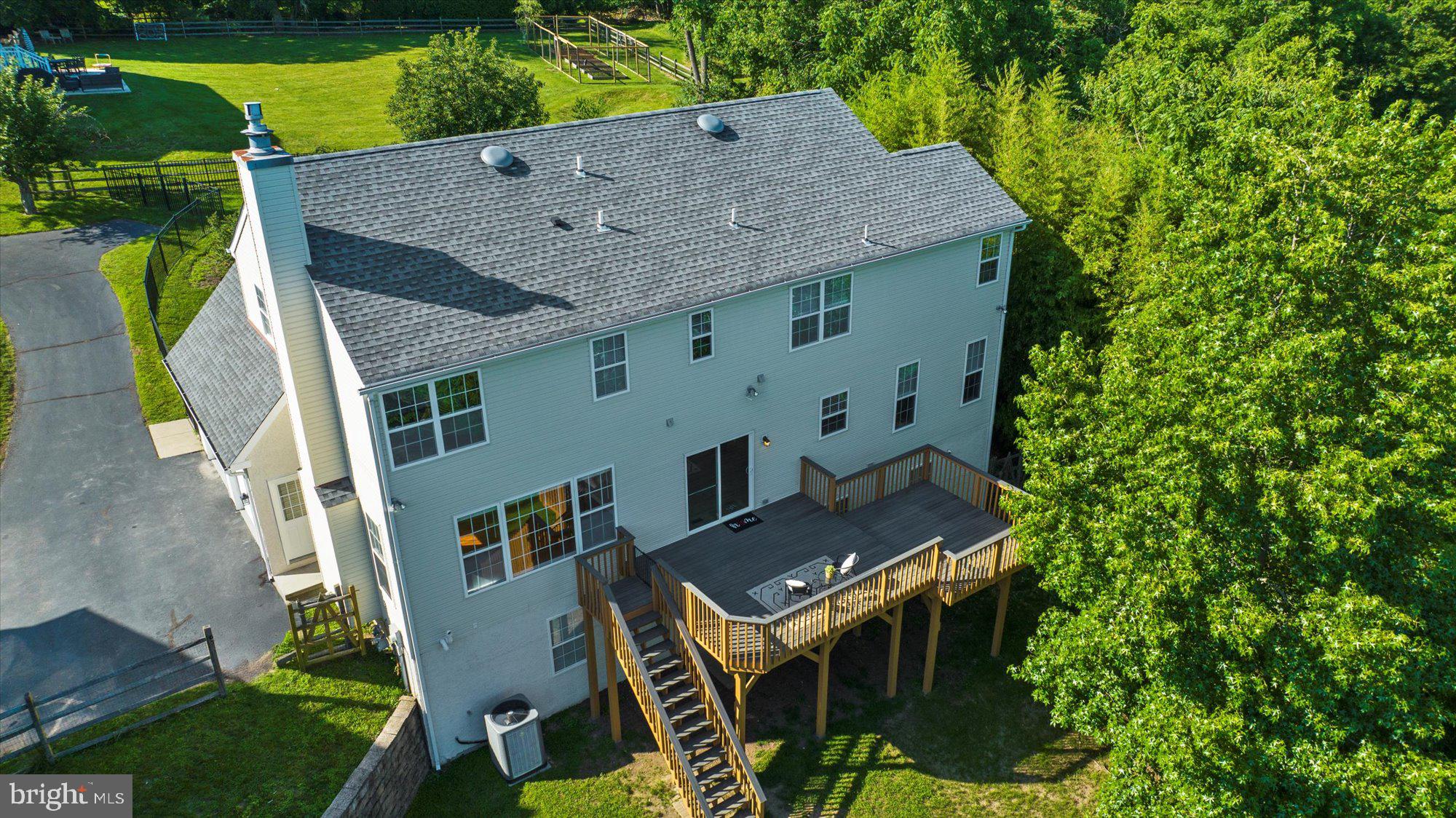 131 Appledale Road Norristown, PA 19403 - Photo 44 of 50 aerial view of a house with backyard porch and outdoor seating
