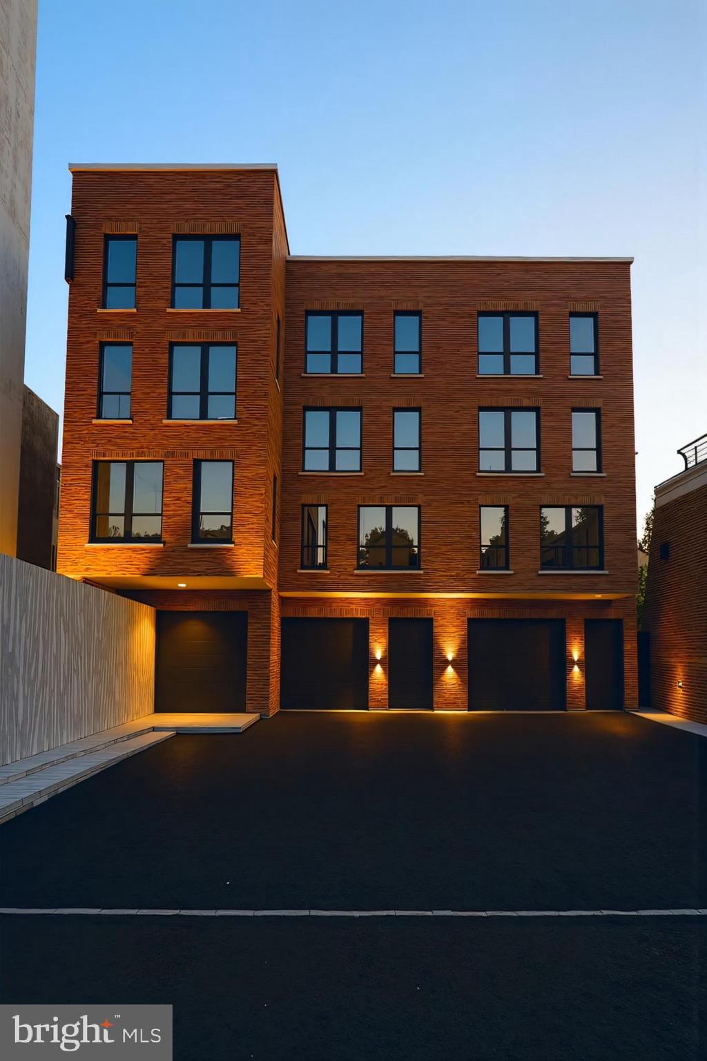a view of building from balcony