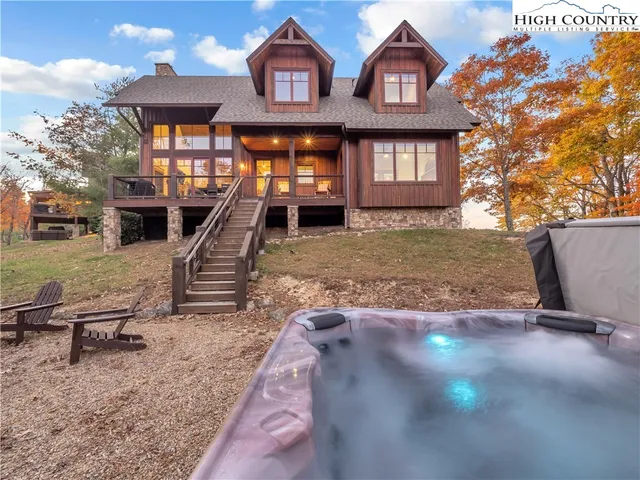 a view of a house with a entertaining space