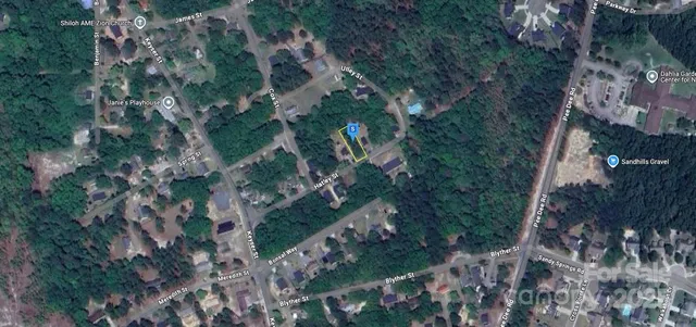 a bird view of location