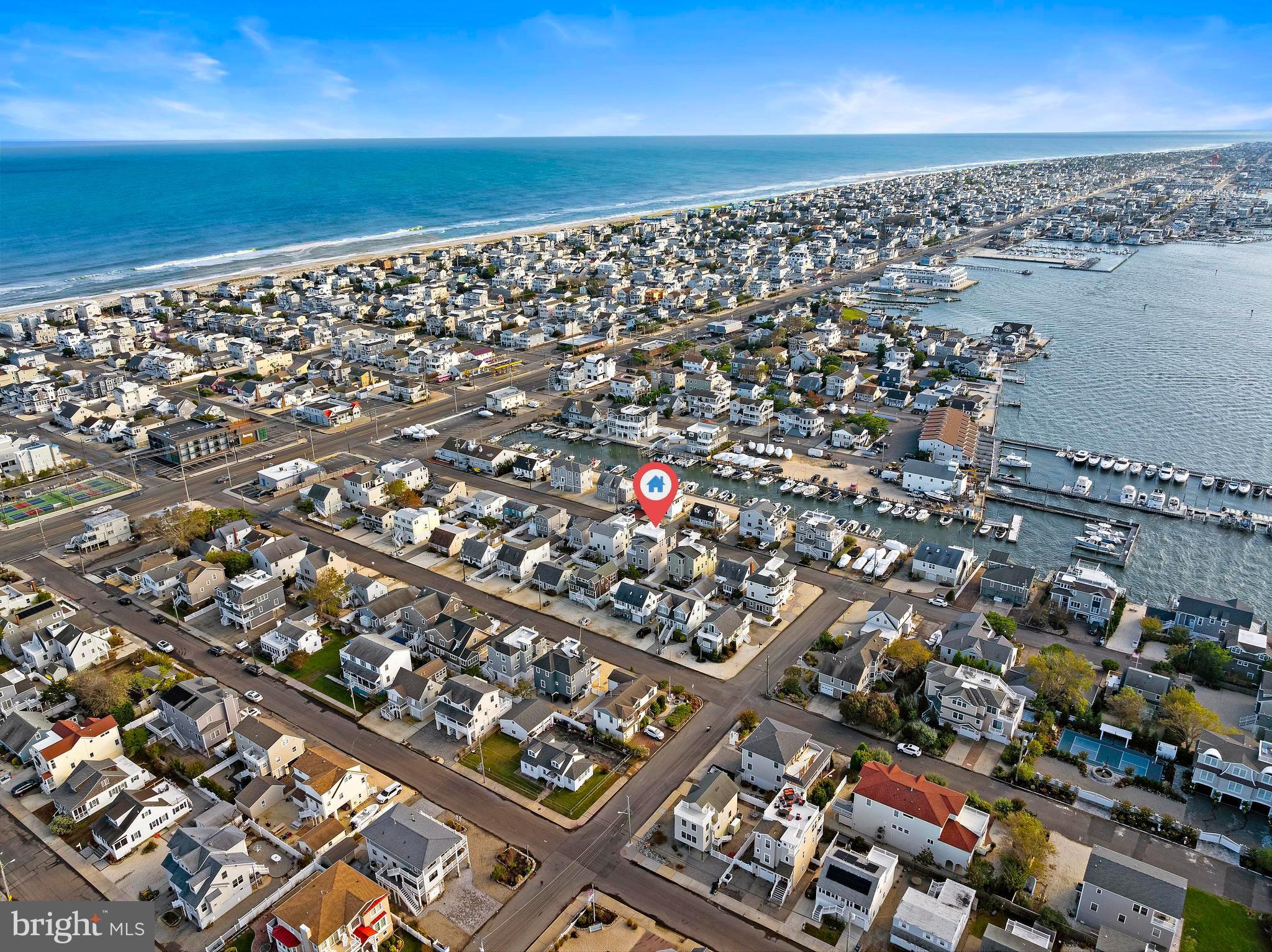 27 West 33rd Street Long Beach Township, NJ 08008 - Photo 70 of 83 an aerial view of a city
