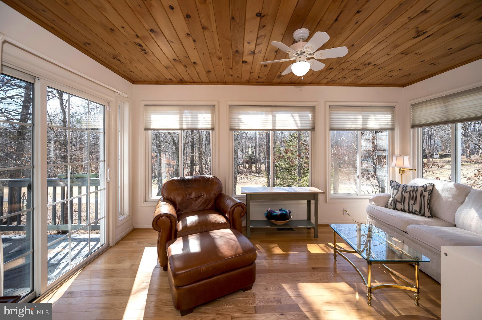 212 Birdie Road Locust Grove, VA 22508 - Photo 8 of 46 Hardwood floor and ceiling, how charming!