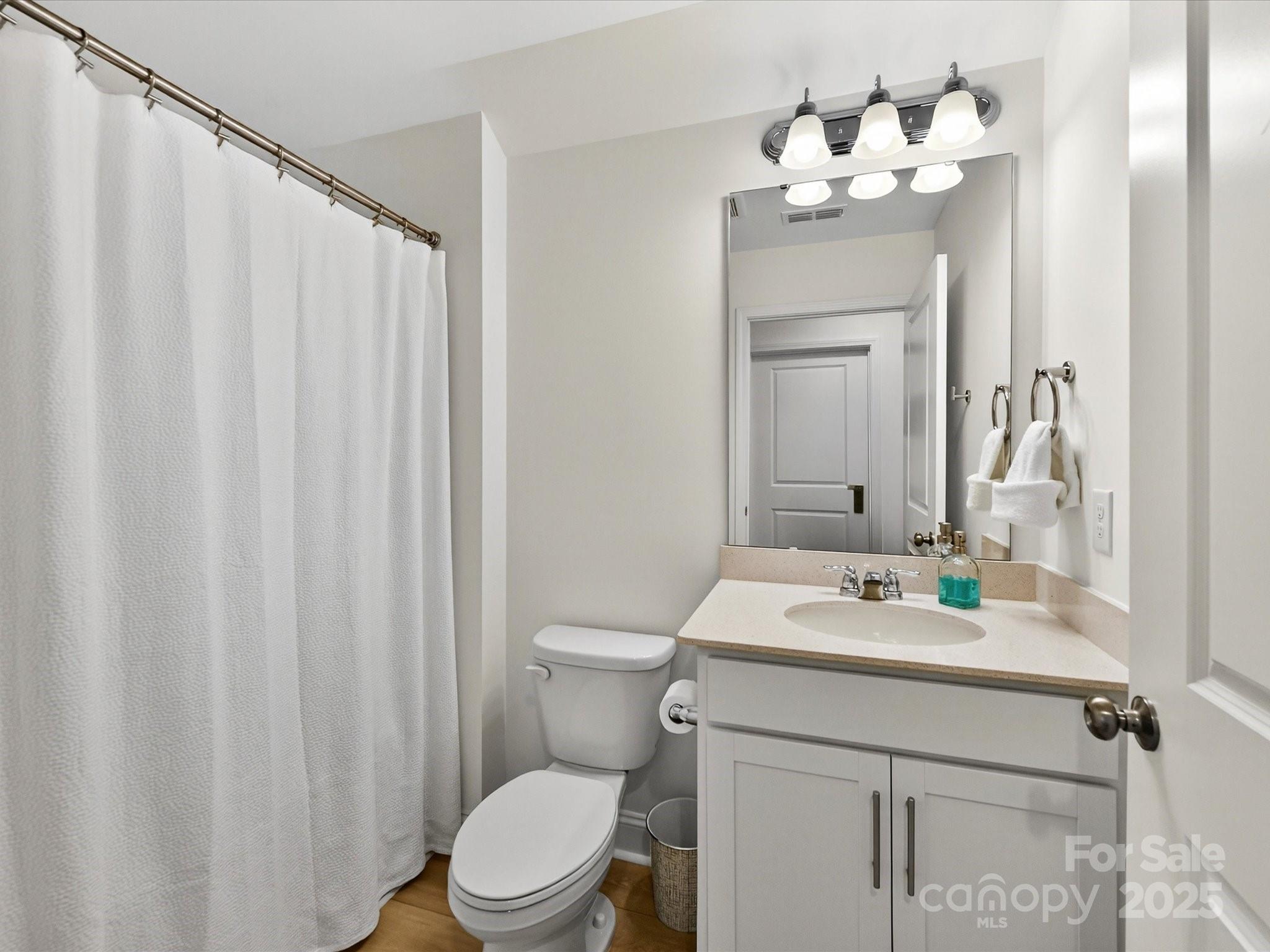 4790 Formation Court Lancaster, SC 29720 - Photo 35 of 41 a bathroom with a sink vanity mirror and toilet
