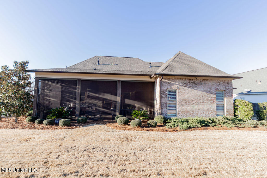 367 Caroline Boulevard Madison, MS 39110 - Photo 42 of 61 Back With Solar Screens Down