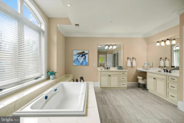 a utility room with cabinets