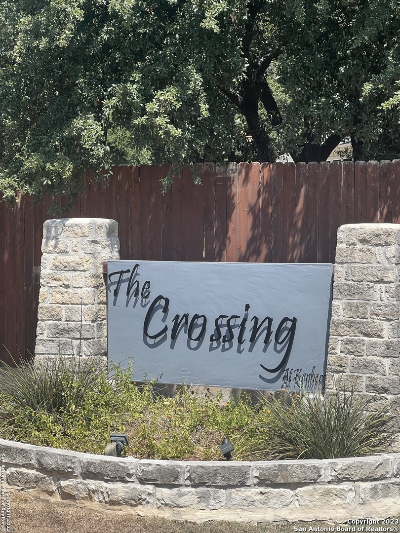 a view of outdoor space with sign board