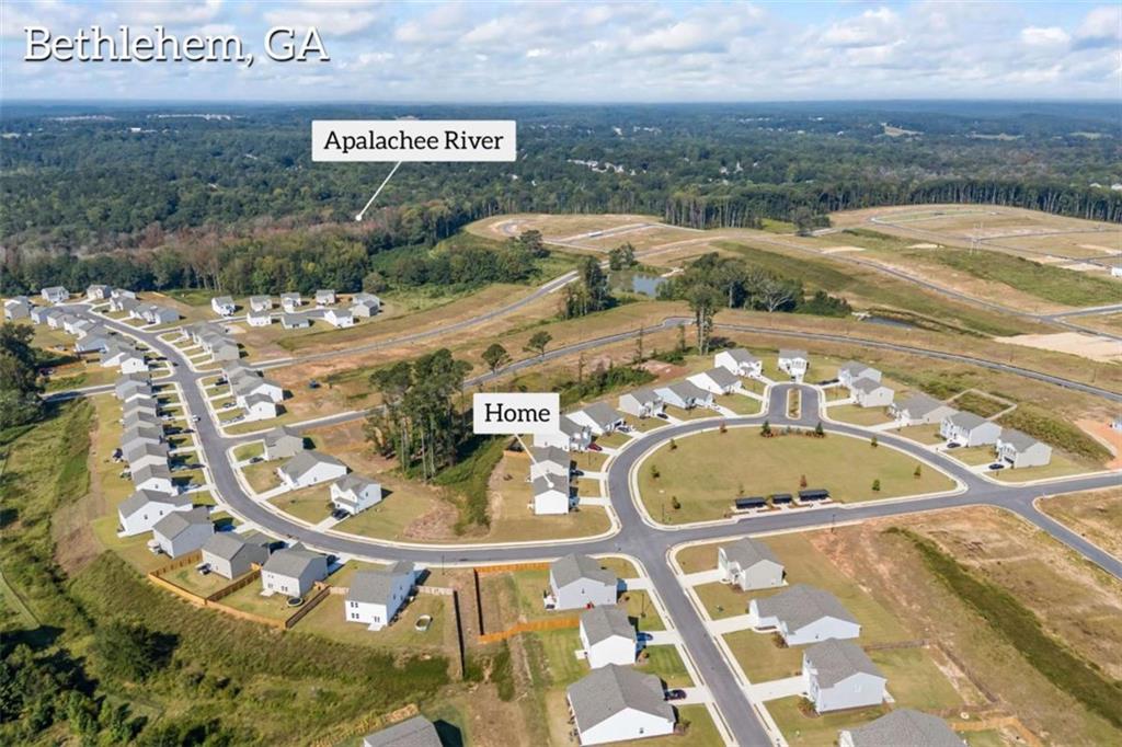 16 Casteel Circle Bethlehem, GA 30620 - Photo 37 of 48 a view of a swimming pool with a yard