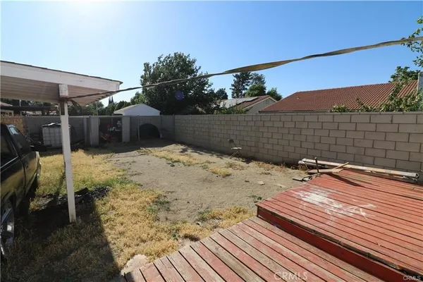 a view of a roof deck