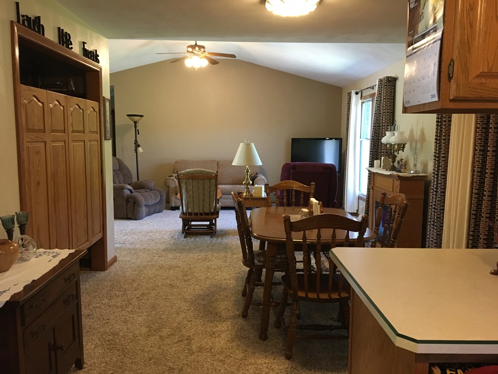 23273 Fry Road Venango, PA 16440 - Photo 32 of 74 a view of a dining room with furniture