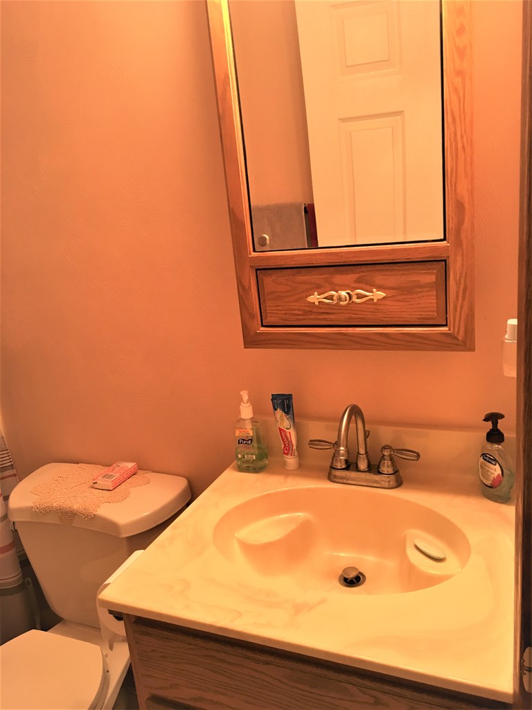 23273 Fry Road Venango, PA 16440 - Photo 53 of 74 a bathroom with a sink and a toilet