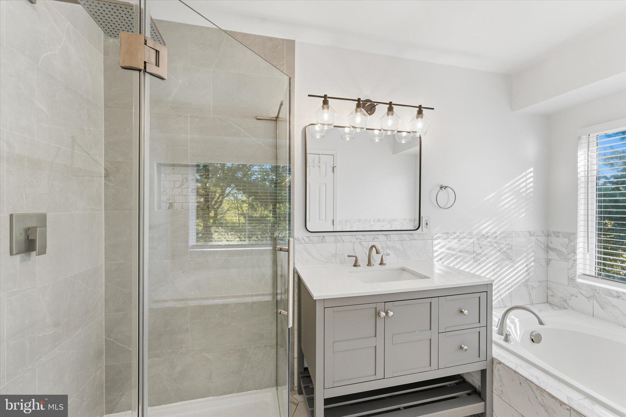 12066 Edgemere Circle Reston, VA 20190 - Photo 30 of 41 Renovated primary bathroom