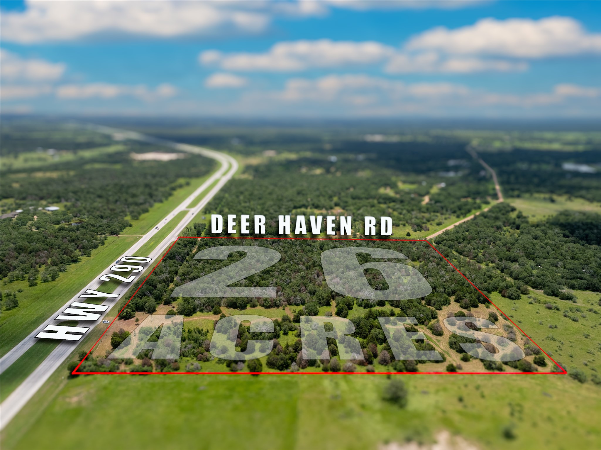 4975 Highway 290 Ledbetter, TX 78946 - Photo 19 of 32 a view of a garden with an outdoor space