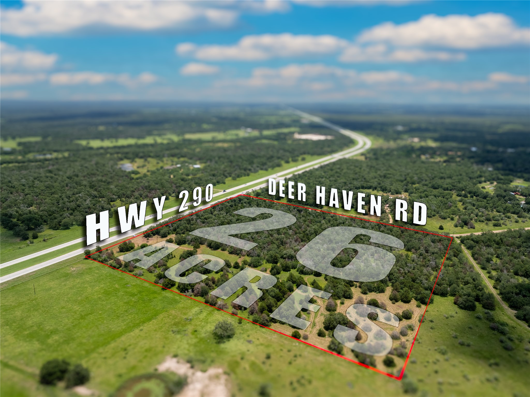 4975 Highway 290 Ledbetter, TX 78946 - Photo 22 of 32 a view of a garden with an outdoor space