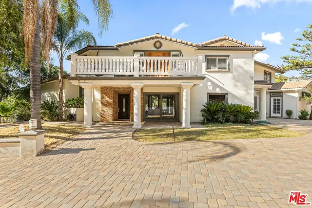 a view of outdoor space with seating area