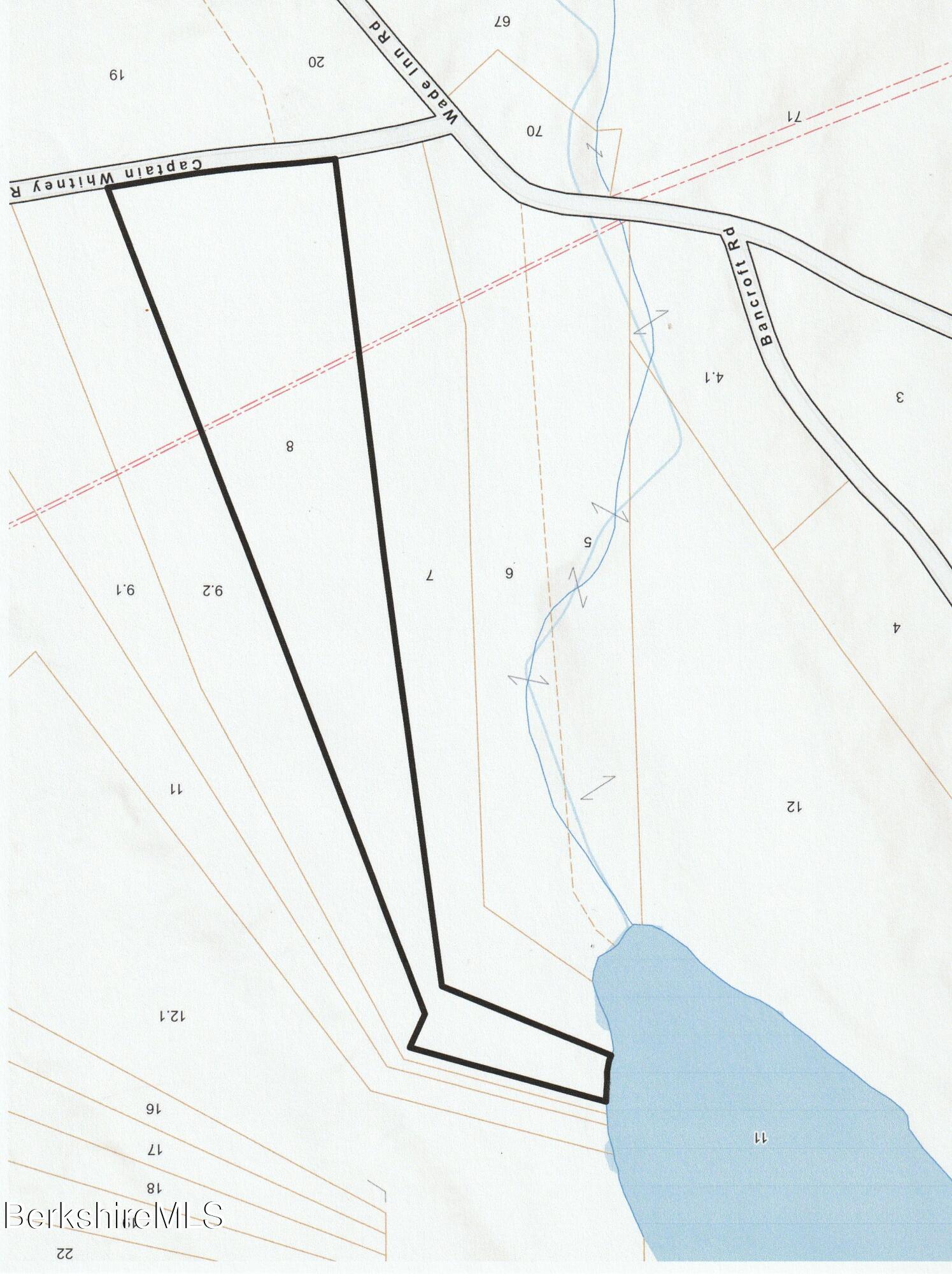 Lot 8 Captain Whitney Road Becket, MA 01223 - Photo 2 of 4 Tax Map