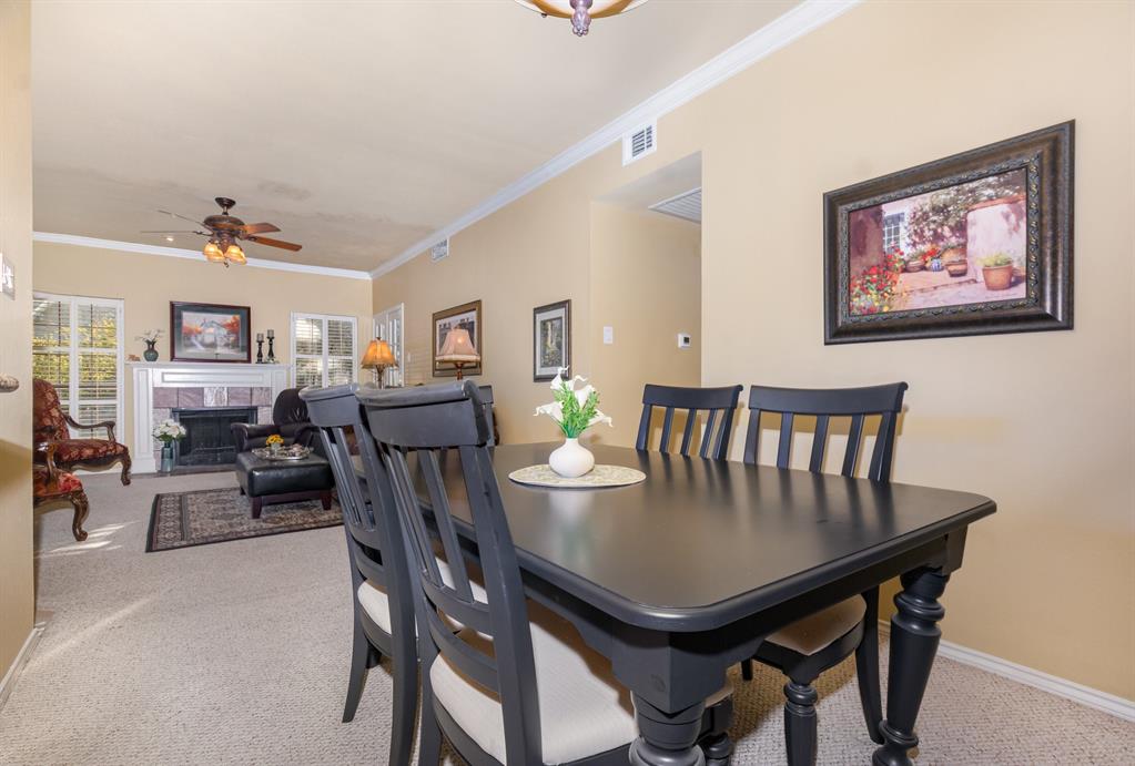 5859 Frankford Road, Unit 802 Dallas, TX 75252 - Photo 11 of 33 a view of a dining room with furniture