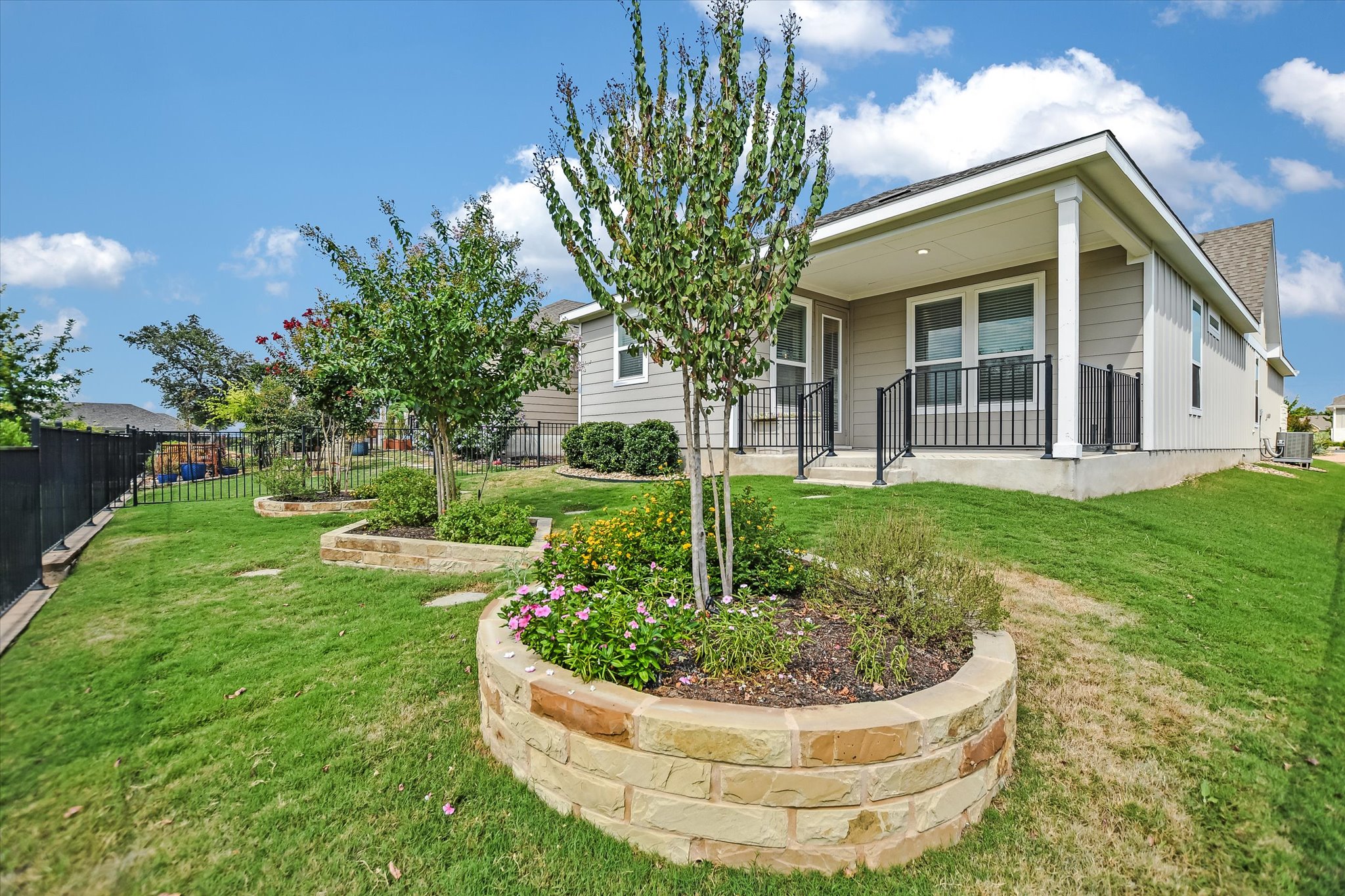 702 Kitty Hawk Road Georgetown, TX 78633 - Photo 19 of 21 a view of a house with a backyard