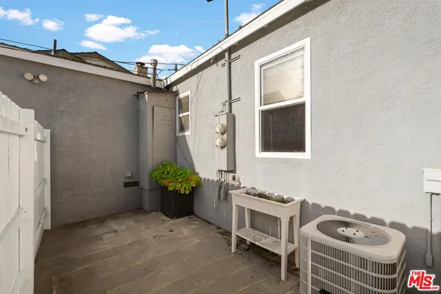 a house view with a seating space