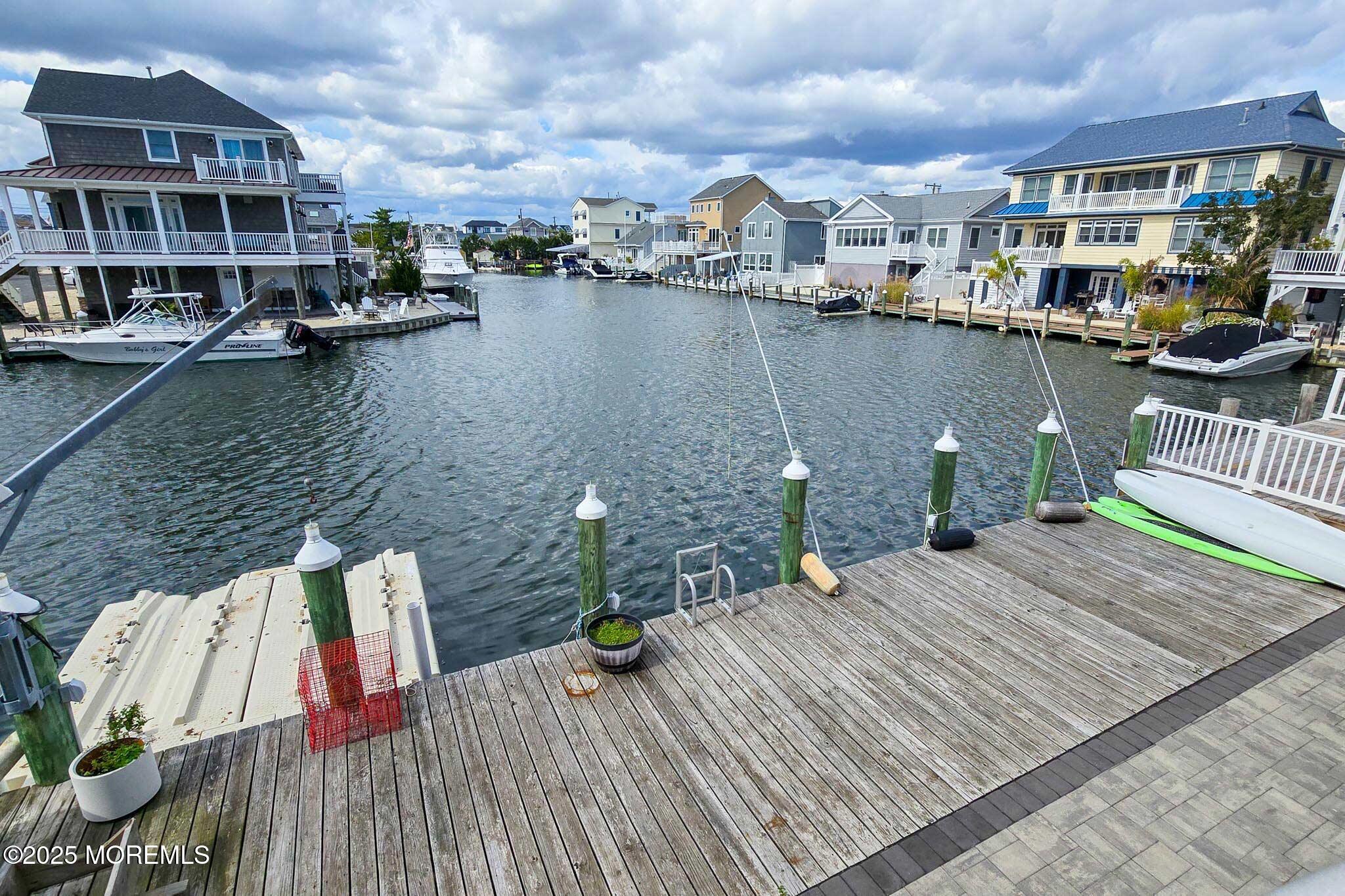 417 Delray Drive Lavallette, NJ 08735 - Photo 19 of 71 a view of a lake with a terrace