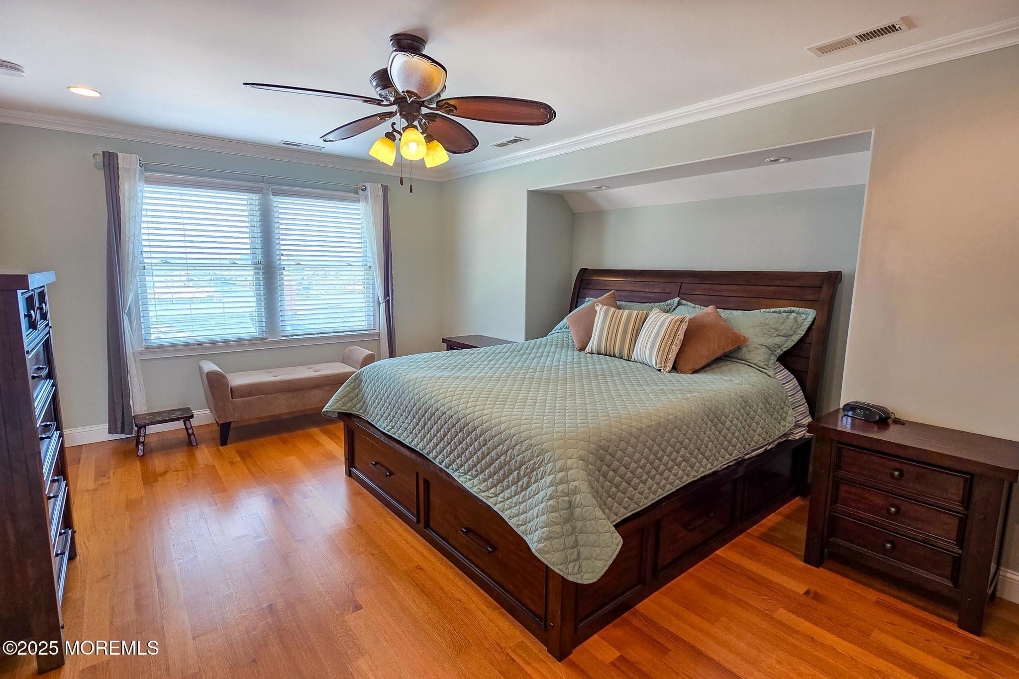 417 Delray Drive Lavallette, NJ 08735 - Photo 42 of 71 a bedroom with a bed and a window