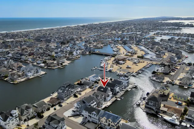 a view of city and ocean