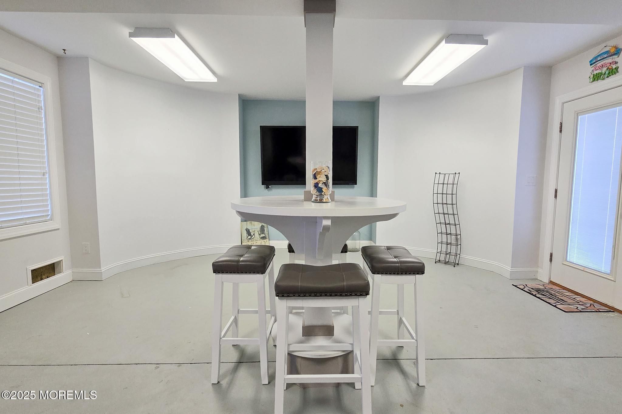 417 Delray Drive Lavallette, NJ 08735 - Photo 53 of 71 a view of living room with furniture and flat screen tv