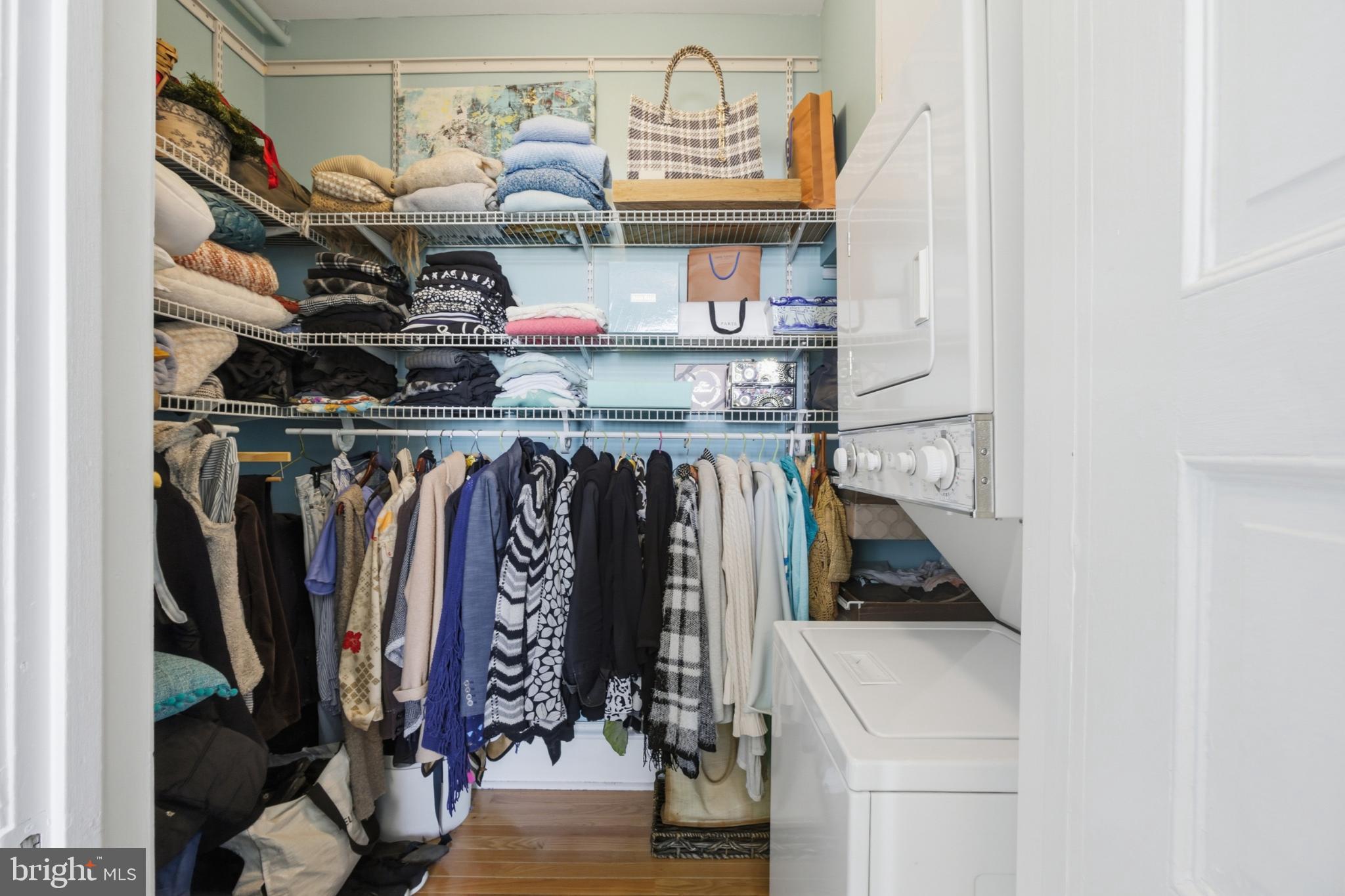 22 North Main Street, Unit 6 Doylestown, PA 18901 - Photo 18 of 21 Walk-in closet with laundry convenience.