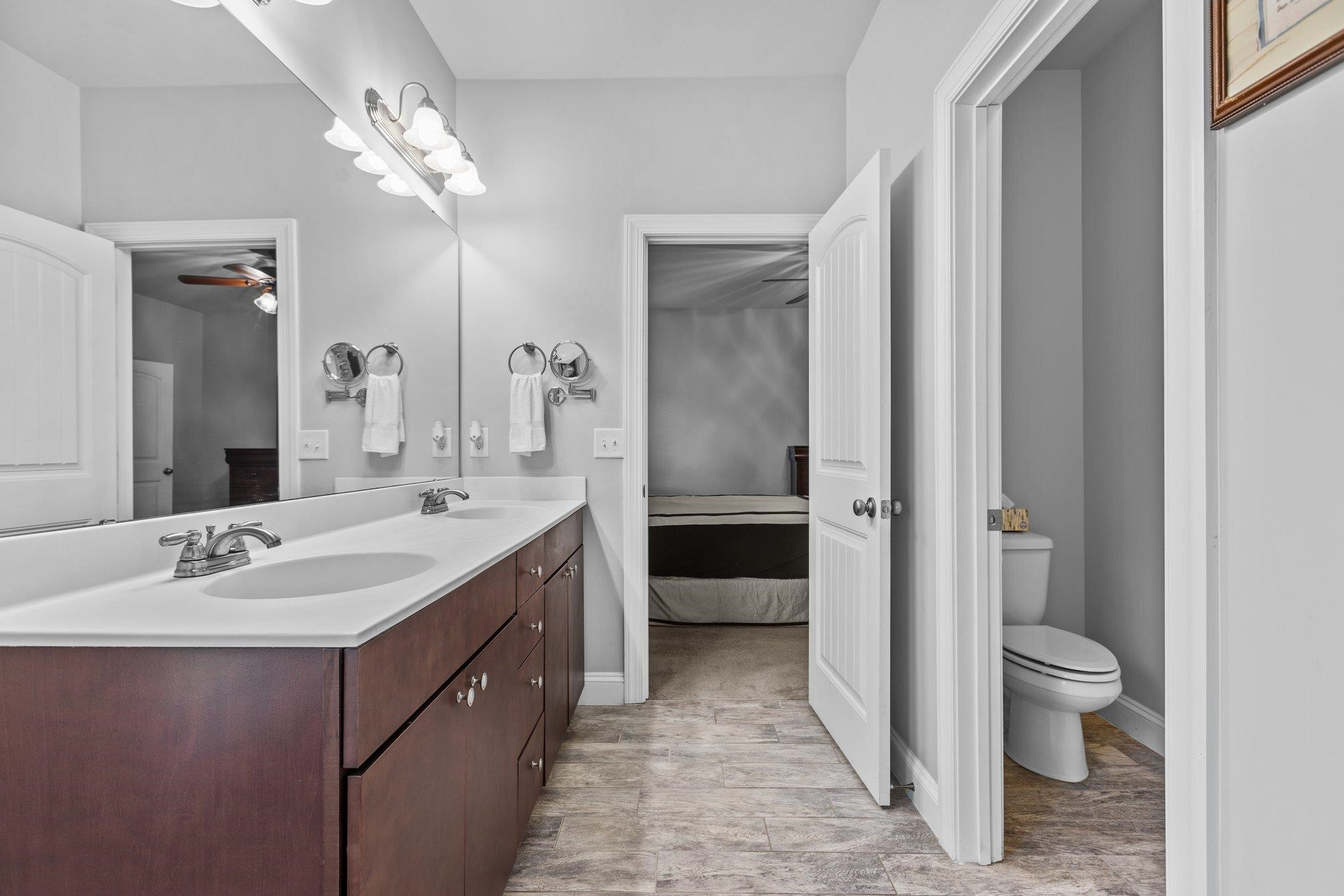 312 P G Pearce Road Zebulon, NC 27597 - Photo 28 of 57 Owner's Suite Bath