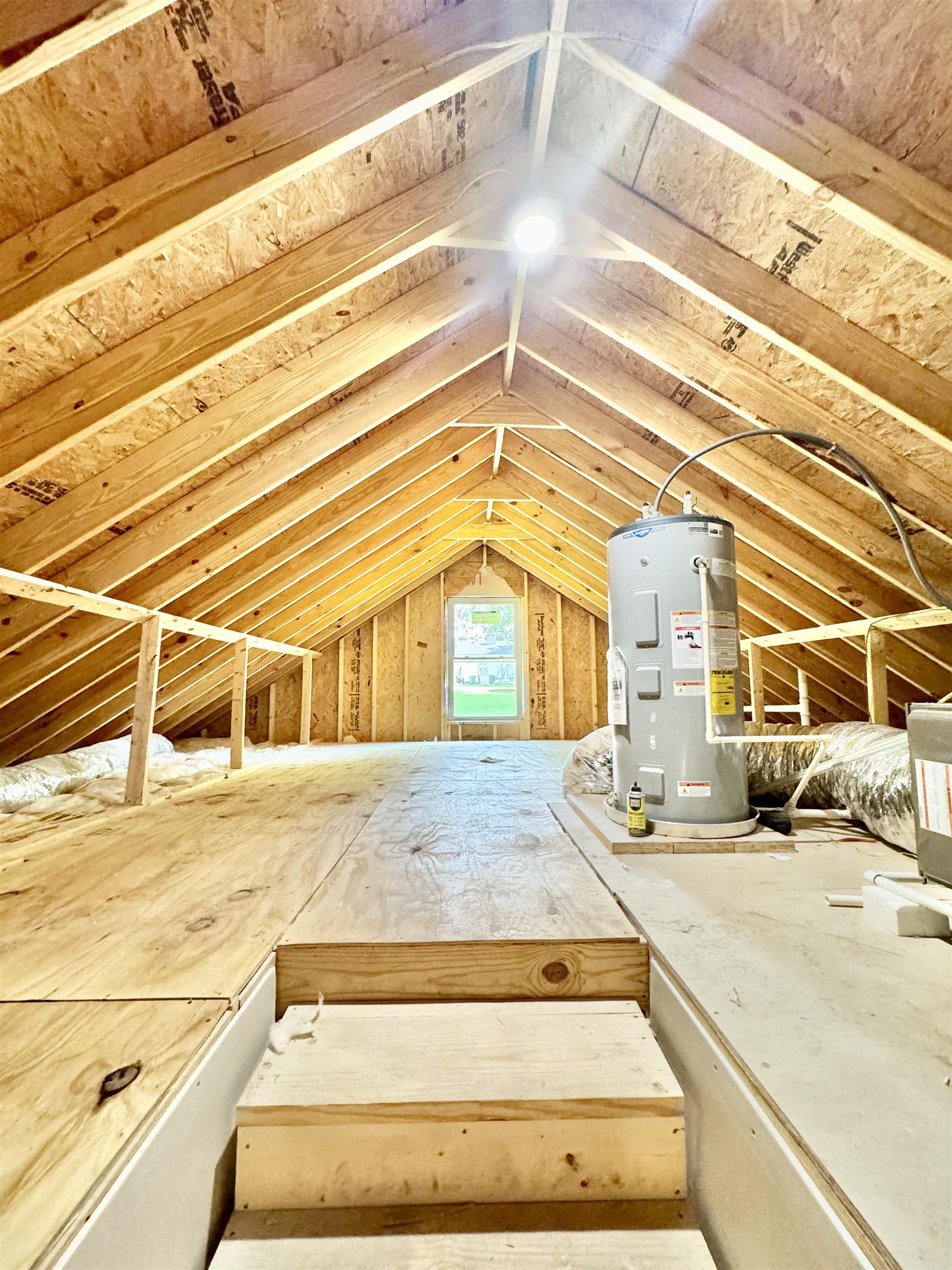 210 Church Street Ripley, TN 38063 - Photo 14 of 14 Unfinished attic with water heater
