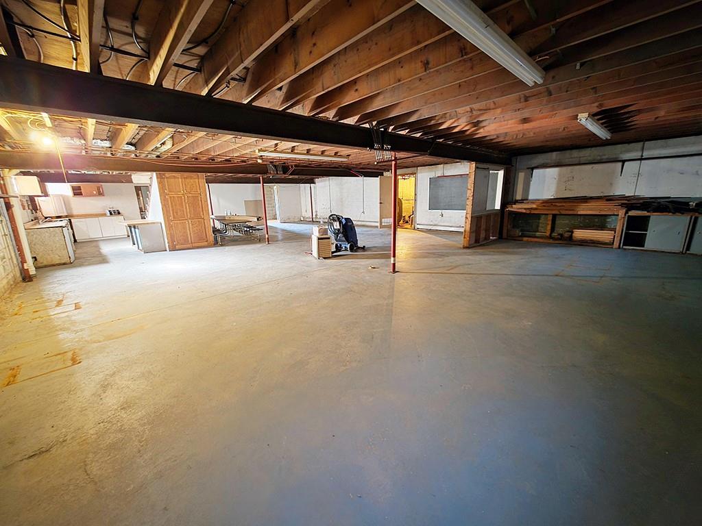 3520 Dixonville Road Marion Center, PA 15759 - Photo 21 of 30 a view of a garage with wooden table