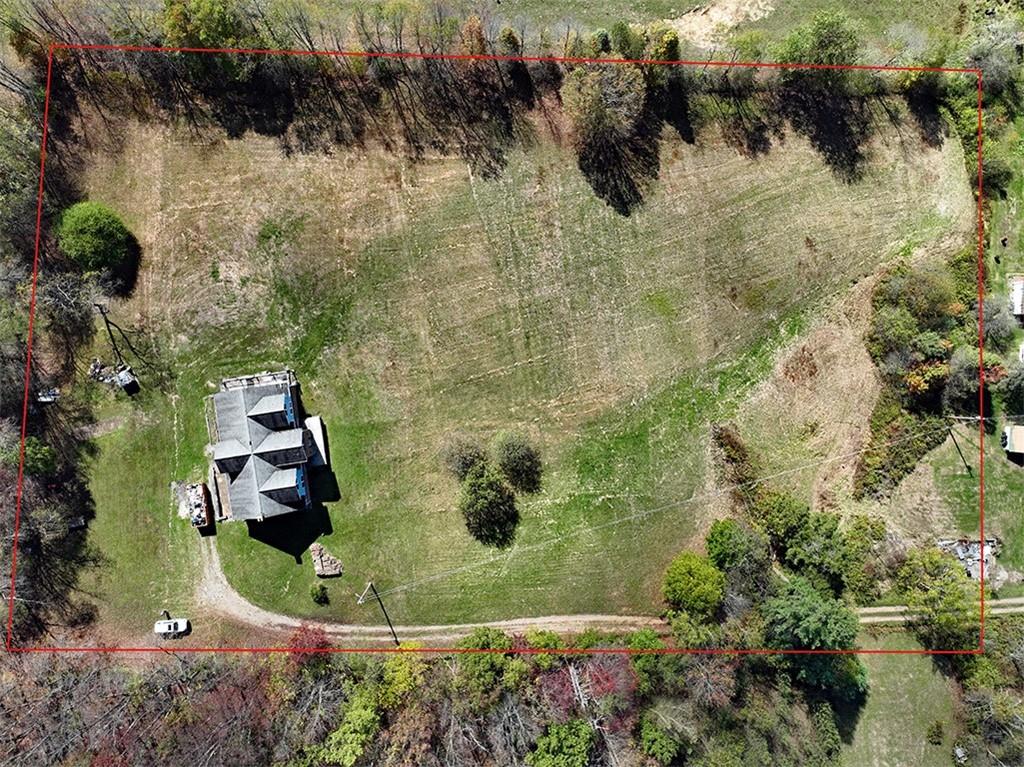 3520 Dixonville Road Marion Center, PA 15759 - Photo 26 of 30 an aerial view of a house with a yard