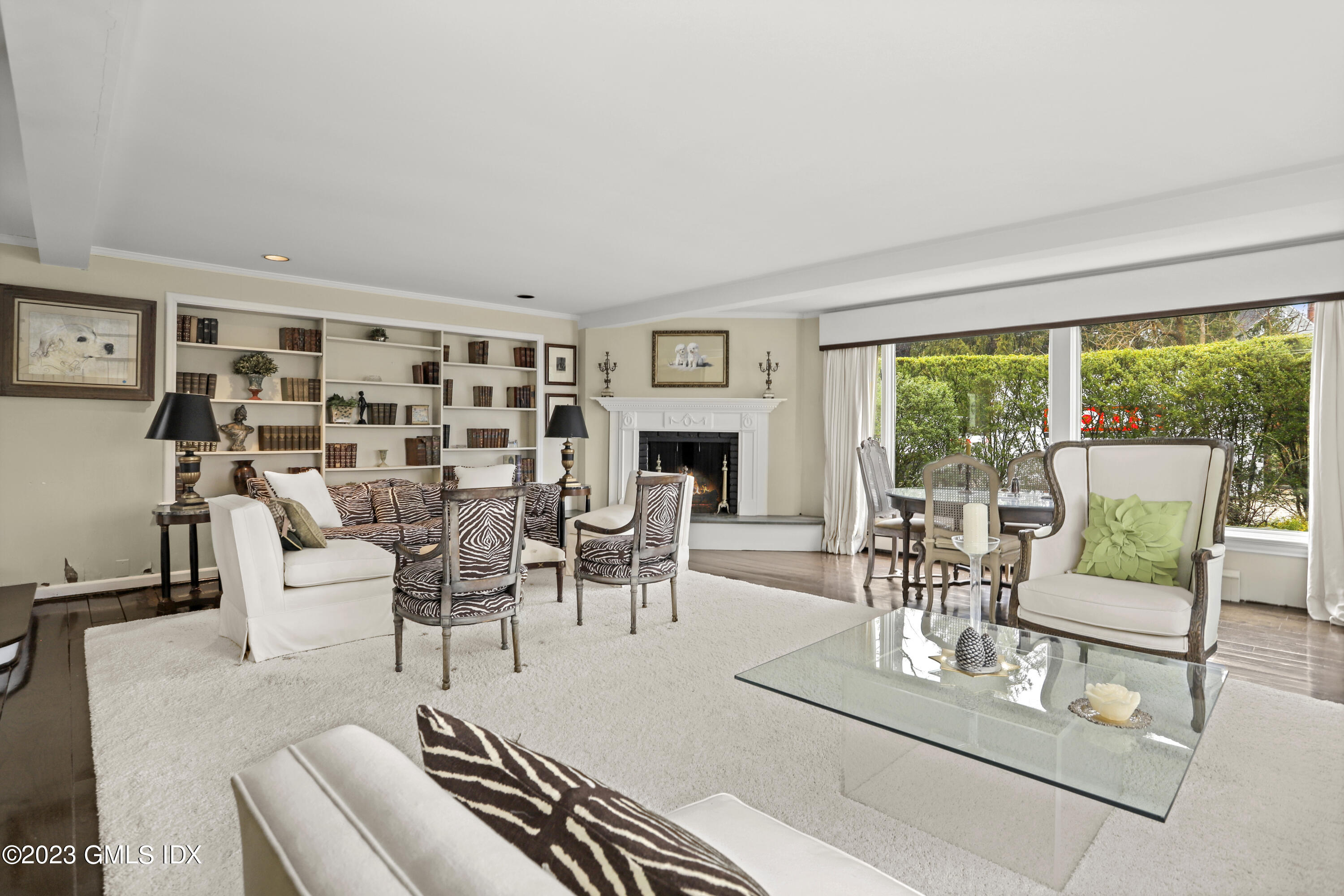 36 Golf Club Road Greenwich, CT 06830 - Photo 13 of 32 a living room with furniture and a large window