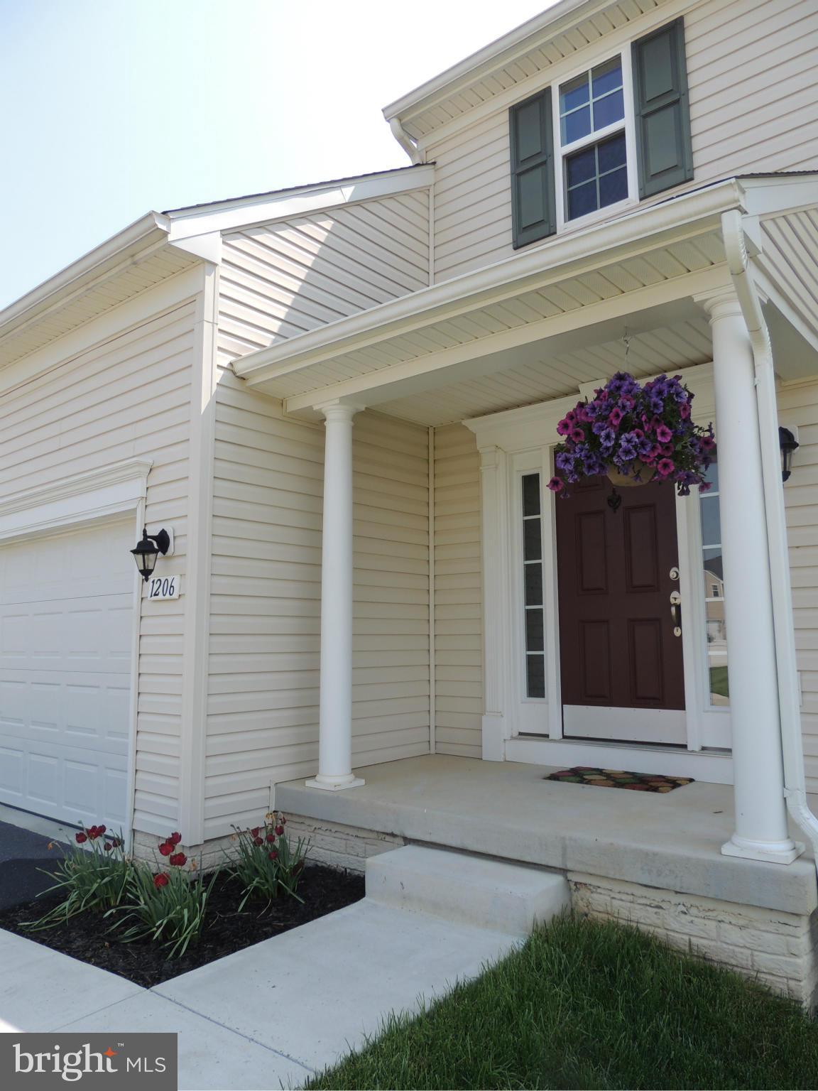 Porch with Architectural Pillars