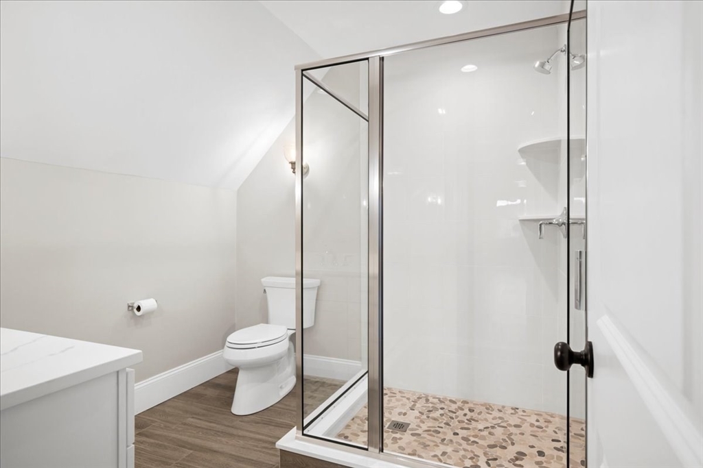 11 Waring Road Natick, MA 01760 - Photo 34 of 41 a bathroom with a shower a toilet and a sink