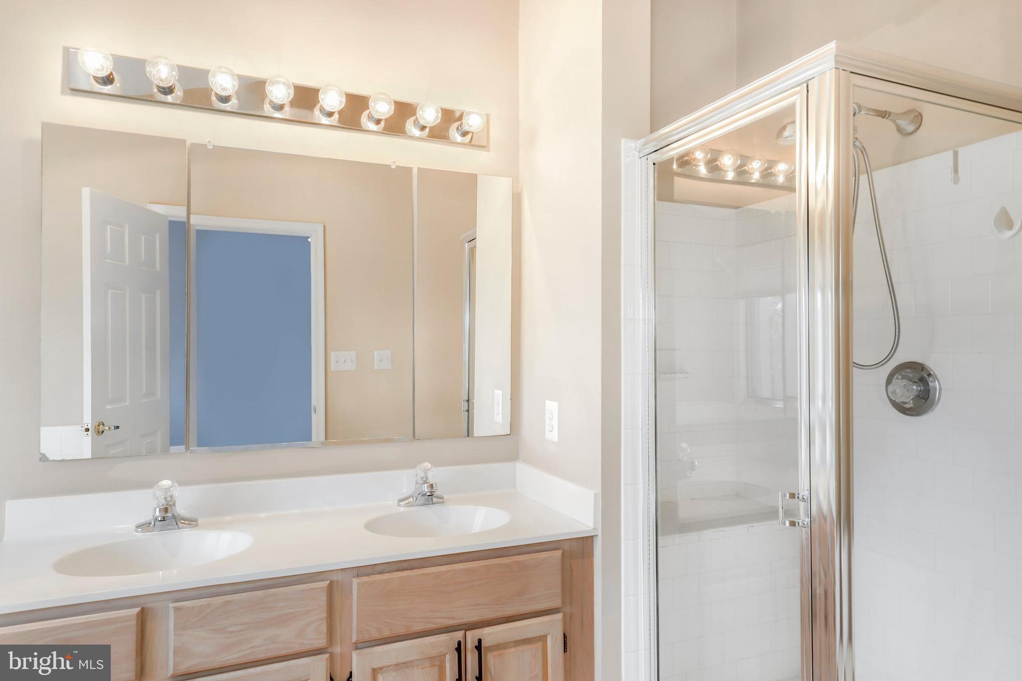 106 Lancefield Road Baltimore, MD 21209 - Photo 21 of 37 a bathroom with a sink and mirror