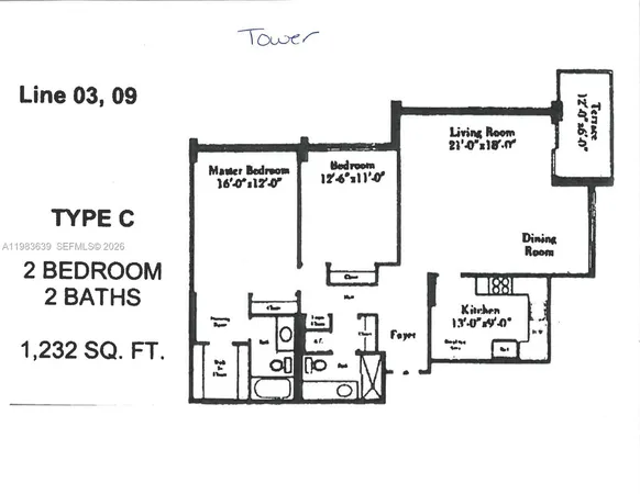 $2,360 | 2750 Northeast 183rd Street, Unit 1203, Aventura, FL 33160