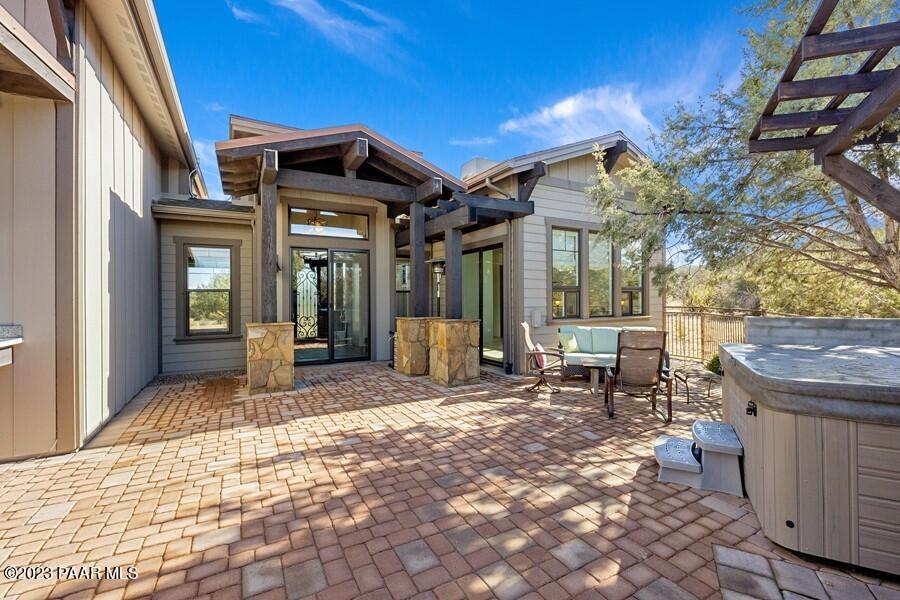 4950 West Three Forks Road Prescott, AZ 86305 - Photo 35 of 43 Pic Back Patio