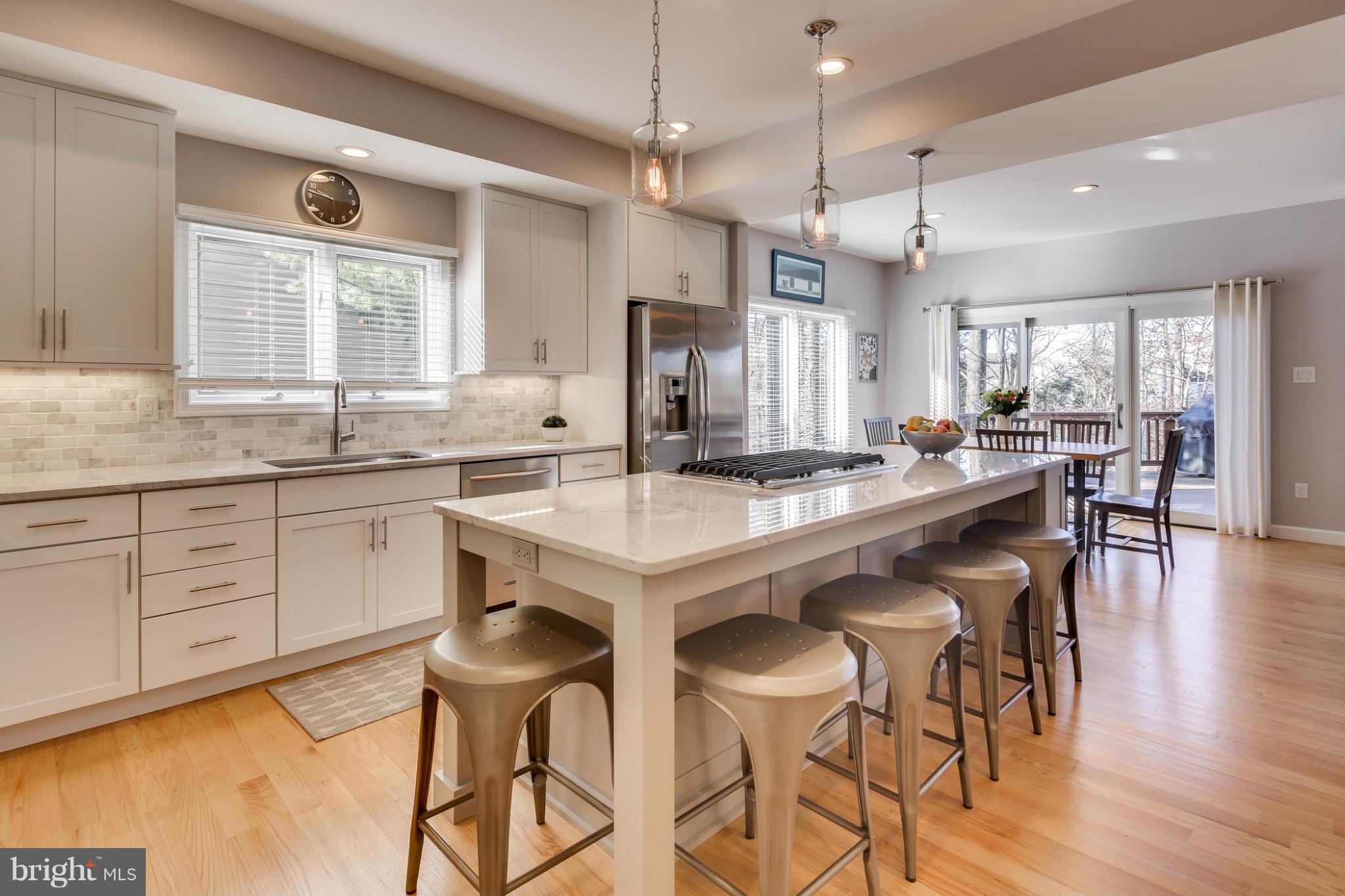 10668 Quarterstaff Road Columbia, MD 21044 - Photo 14 of 30 Large Kitchen with Tons of Light