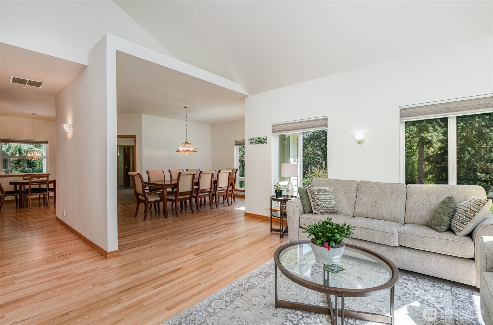 19716 Southeast 220th Street Renton, WA 98058 - Photo 9 of 36 a living room with furniture and a large window
