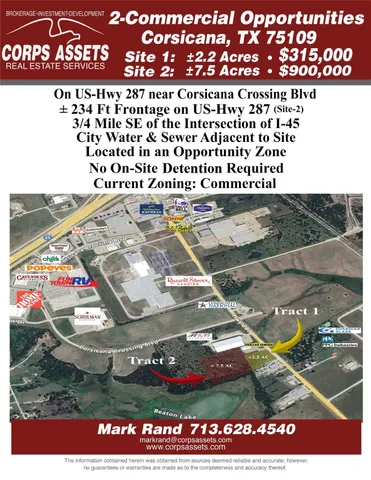$315,000 | 22 Northwest Us Highway Northeast, Corsicana, TX 75109