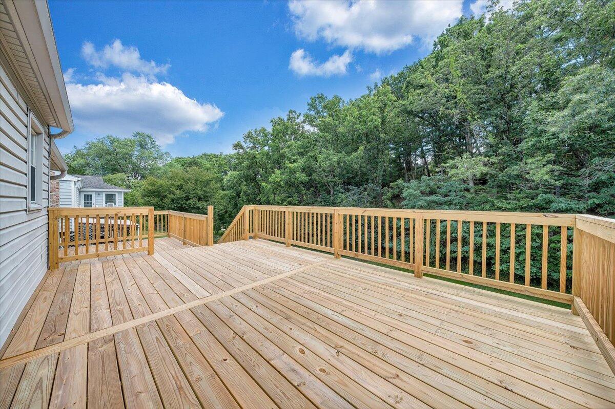 5032 Bruceton Road Southwest Roanoke, VA 24018 - Photo 37 of 44 Brand new deck!