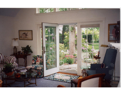 91 Allen's Point Road Marion, MA 02738 - Photo 3 of 6 a living room with furniture and a flat screen tv