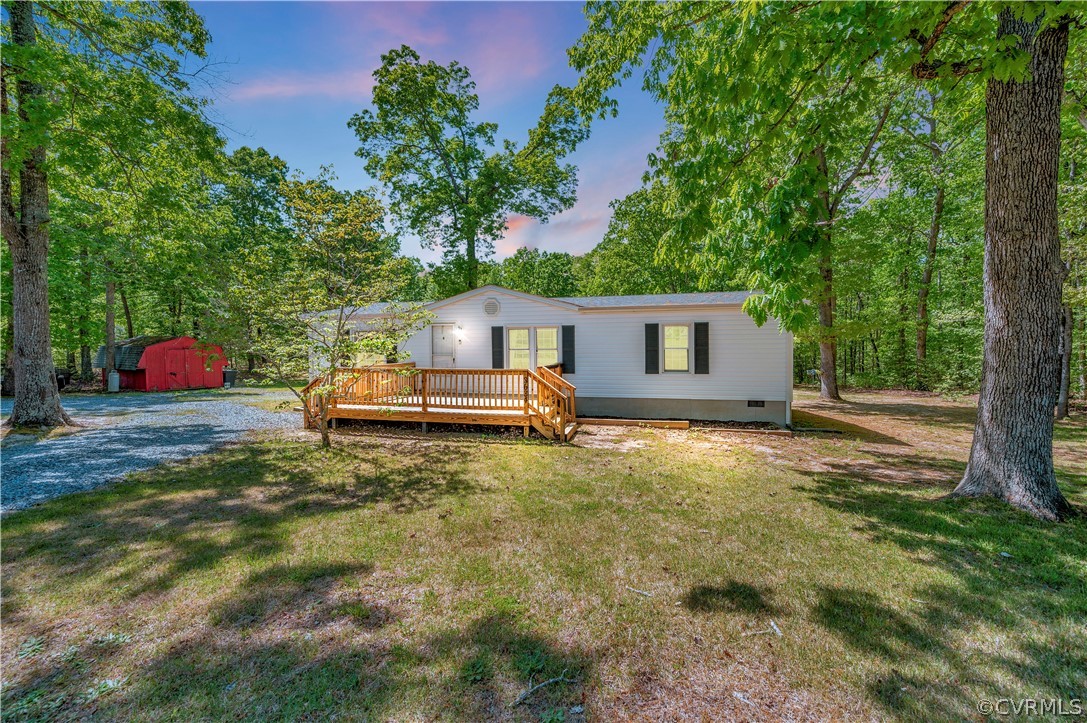 3634 Shirleys Hill Road Partlow, VA 22534 - Photo 1 of 22 a house view with a backyard space