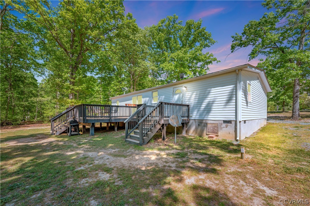 3634 Shirleys Hill Road Partlow, VA 22534 - Photo 20 of 22 a view of a house with a yard